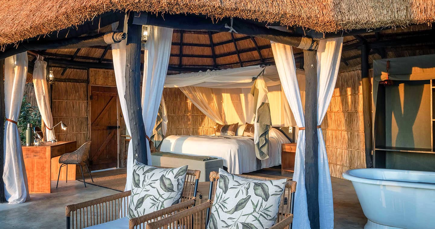 Your luxury room at Time + Tide Mchenja Camp in Zambia