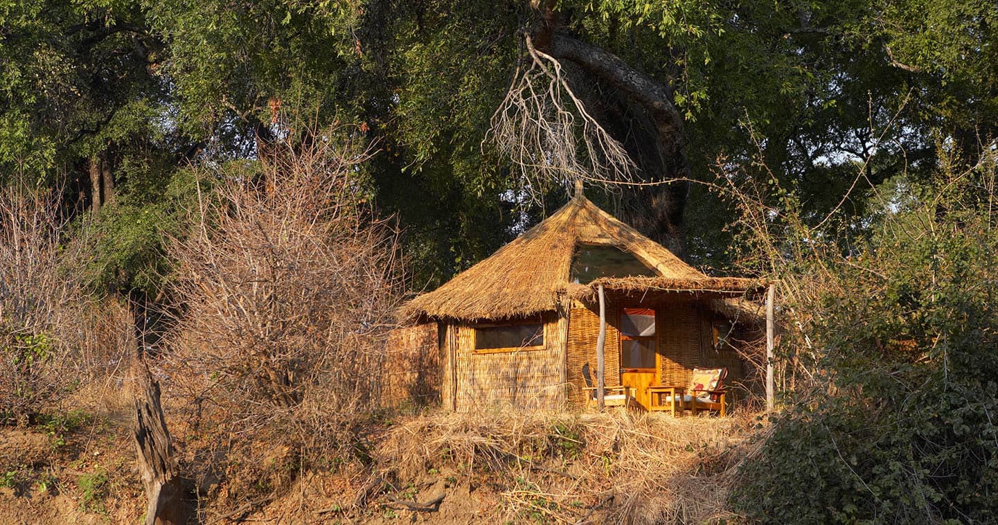 Tsika Island Bush Camp in the Lower Zambezi National Park