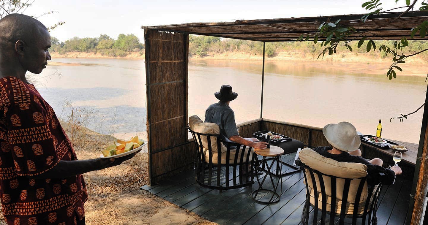 Kaigo Camp in South Luangwa National Park - main deck